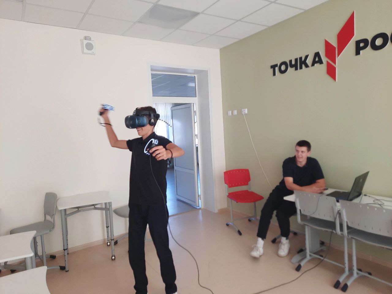 Занятие в &amp;quot;VR- студии&amp;quot;.