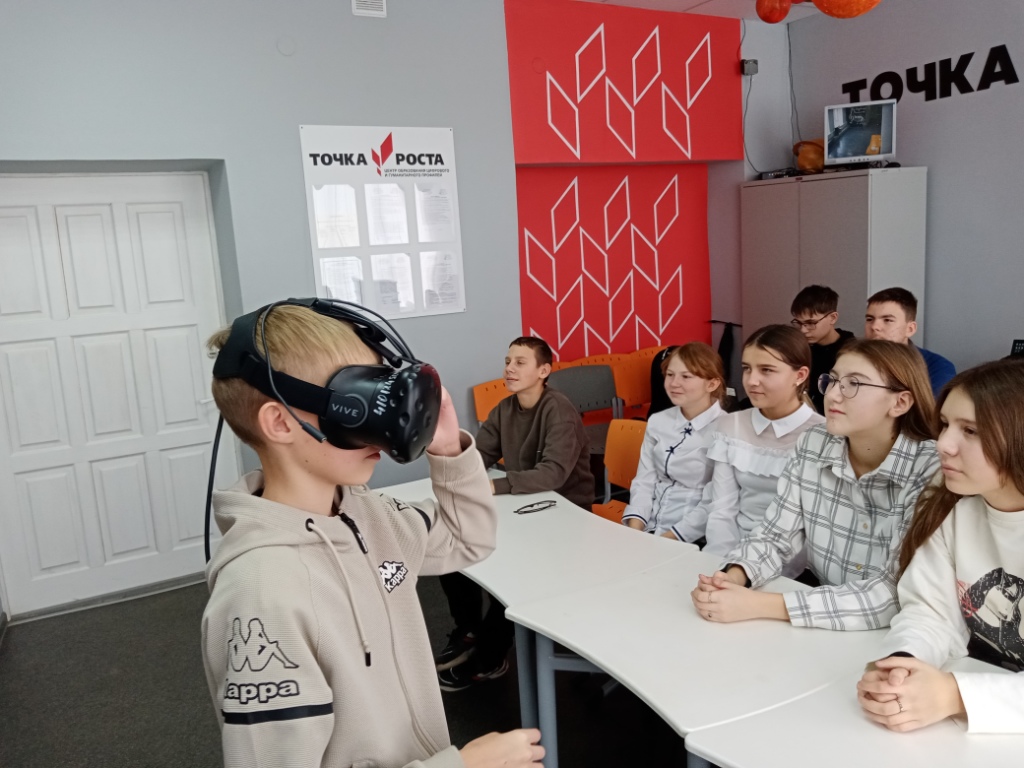 Марафон VR-уроков в МБОУ Мучкапской СОШ.